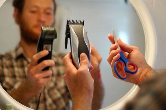 scissors (preferably designed specifically for cutting hair);   a comb for hair with wide teeth for a beard and fine teeth for a mustache (optional);   a hair clipper or beard with nozzles (it is better to choose a rechargeable and wireless model);   large mirror (can be magnifying or triple)